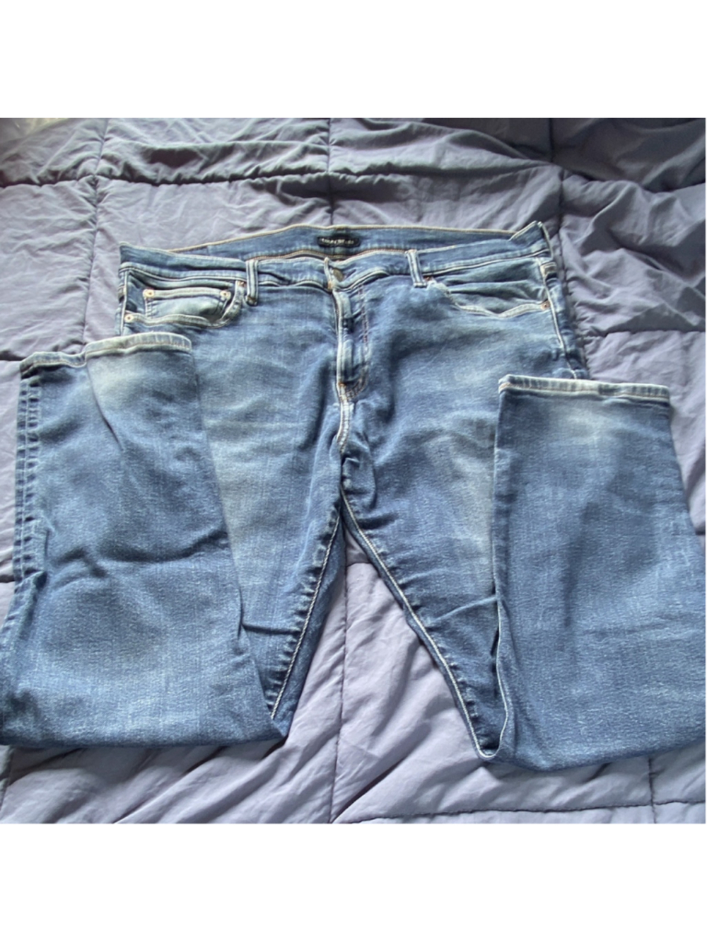 Lucky Brand Men’s 110 Slim Stretch Blue Denim Jeans Medium Wash Low Rise - Picture 3 of 11